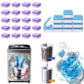 Miniatyrbillede 4 af 10: Rengøringstabletter til vaskemaskiner Blue 16PCS-16PCS