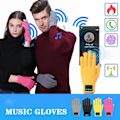 Miniatyrbilde 2 av 5: Bluetooth-kompatible hansker for menn og kvinner, varme votter, vinterstrikk