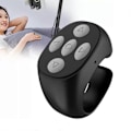Pikkukuva 3 / 5: Langaton Bluetooth-sormenpään kaukosäädin, vierityskaukosäädin sivun kääntäjä black A