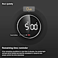 Miniatyrbillede 3 af 4: Digital LED Timer Manuel Nedtællings Alarm Clock Magnetisk Stopur Brusebadstimer
