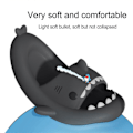Miniatyrbillede 4 af 5: Shark Slides Børn Voksen Kvinder Mænd Shark Slippers - Cloud Shark Slide Badesandaler Unisex Pude Hjemmesko, 100% Nye Ice Green 44-45
