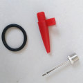 Pikkukuva 10 / 10: Mini-pyöräpumppu, polkupyörän rengaspumppu red
