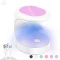 16W UV LED Lampe Neglekunst Tørrelampe Mini Bærbar Lilla Blue