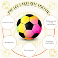 Miniatyrbild 5 av 5: PVC Regnbågsfotboll Uppblåsbar Strandboll 9 Tum Sommar Strandfotboll Regnbågspool Strandfotboll för Spel Sportevenemang Pool Strand (Klassisk Stil)