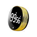 Miniatyrbillede 1 af 5: Digital LED Timer Manuel Nedtællings Alarm Clock Magnetisk Stopur Brusebadstimer