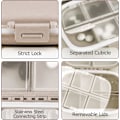 Miniatyrbild 4 av 5: Rese Pillerask, 2-pack, 8 Fack Bärbar Pillerask