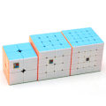 Miniatyrbild 1 av 6: [Picube] 2X2 3X3 4X4 5X5 3C Speed Cube 2X2X2 3X3X3 4X4X4 5X5X5 Professionell 3C Barnpussel 3 MeiLong 245 bundle