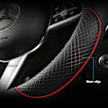 Miniatyrbild 6 av 6: Mikrofiberläder rattöverdrag för Kia Ceed Xceed Ceed SW Pro_ceed GT biltillbehör interiör D shape Blue