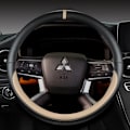 Miniatyrbild 1 av 6: Rattstyrningsöverdrag för Mitsubishi Outlander 2022 L200 2022 Mirage ASX 2012-2019 Eclipse Cross 2017-2019 Biltillbehör BEIGE