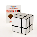 Miniatyrbild 4 av 6: [Ecube] Sengso 2X2X2 Spegelkub Block Kub Pussel Magisk Kub Speed Cubo Magico 2X2 Lärande Utbildningsleksaker För Barn Pojkar White Golden Sticker