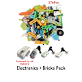 Miniatyrbild 1 av 6: Wedo 2.0 Utbildningsfunktioner DIY-delar kompatibla 45300 Wedo 2.0 Core Set Scratch 3.0 Byggklossar DIY-leksaker julklappar Core Set no box