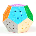Miniatyrbild 1 av 6: Megaminx Magic Cube 3X3 Stickerless Dodekaeder Speed Cubes Hjärngympa Twist Puzzle Leksak Megaminx Fidget Leksaker Cubo Rubix Stickerless