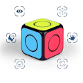 Miniatyrbild 1 av 6: O2 Cube Spinner Magisk Hastighetskub Klisterfri Professionell Fidget Leksak Mofangge O2 Cubo Magico Pussel Standard Version
