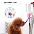 Miniatyrbild 2 av 5: Bärbar vattenfontän för katt och hund (150 ml, rosa)