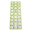 Miniatyrbild 2 av 4: Akozon Quiltsabloner Quiltslinjal Akryl Rektangulär Transparent Enkel Användning Sömnadslinjal