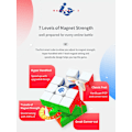 Miniatyrbild 5 av 6: I3 Smart Cube 356I 3X3X3 Magnetisk Speed Cube Stickerlös 3X3 Speed Cube Professionell Magic Cube Pussel Leksaker F i3