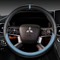 Miniatyrbild 1 av 6: Rattstyrningsöverdrag för Mitsubishi Outlander 2022 L200 2022 Mirage ASX 2012-2019 Eclipse Cross 2017-2019 Biltillbehör BLUE