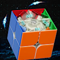 Miniatyrbild 6 av 6: Rs2M V2 M Magnetisk Magisk Speed Cube Stickerless Professionella Fidget Leksaker Rs2M V2 Cubo Magico Pussel RS2M 2020