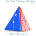 Miniatyrbild 1 av 2: Pyramid 3X3 Magnetisk Pyramidkub Pyramid M 3X3X3 Speed Cube Pusselkub Magnetisk Magisk Kub Pyramid Uv Magnetisk Kub Standard Edition