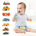 Miniatyrbild 1 av 4: Fruktnapp för spädbarn, Fruktnapp för bebisar, Grön 2 st Green