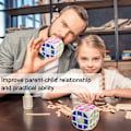 Miniatyrbild 6 av 6: Magisk Kub Arc Hollow Cube Svart Bas Magisk Kub Pussel Utveckling Intelligens Specialleksaker Hjärngympa Presentförpackning multi