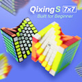 Miniatyrbild 3 av 3: [Picube] 7X7X7 Qixing S2 7X7 Qixings Kub Speed 7 Lager Kub Magico Stickerless Magisk Puzzle Kub Leksak För Kub Speedcube 7x7 Stickerless