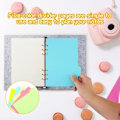 Miniatyrbild 4 av 4: A5 Ark, 120 Sidor Blankt Papper + Linjerat Papper + Prickat Papper, 6 Hål A5 Refill Papper Med 5 Avdelare