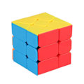 Miniatyrbild 1 av 6: Professionell Speed Magic Cube 2X2 3X3 Pyramid Högkvalitativt Pussel Magic Cube Utbildning Lärande Cubo Magico Leksaker Windmill