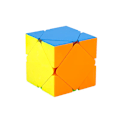 Miniatyrbild 5 av 6: Magisk kub pussel Rubix kub pussel Cubo Rubix Speed Fidget Leksak Professionell Pyramid Lube Oblique Turn Alien Pusselkub Type 4