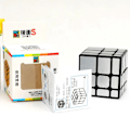 Miniatyrbild 1 av 6: Mfjs Mirror Cube 3X3 Magic Speed Cube Stickerless Professionell Fidget Leksak Spegel 3X3 Cubo Magico Pussel mirror silver