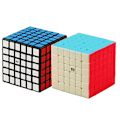 Miniatyrbild 2 av 6: Professionell Speedcube Svart Och Stickerle 7X7X7 6X6X6 Magisk Kub Mofangjiaoshi 4X4 5X5 Speed Puzzle Leksak 5x5 Black