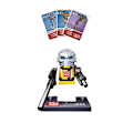 Miniatyrbild 4 av 6: 8-pack Deformationsrobotar Actionfigurer Byggklossar Set Transformerbilar Klossleksak för Barn Födelsedagspresenter för Pojkar 8pcs