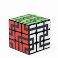 Miniatyrbild 4 av 6: Fidget Leksaker Pussel Kugghjulskub Magisk Kub Zcube Tredje Cubo Mágico Profissional Nivå Labyrint Rubix Kub Barns Pedagogiska Leksaker Labyrinth cube