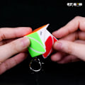 Miniatyrbild 4 av 6: Mini 3X3 Nyckelring Kub Fidget Leksaker Cubo Magico Pussel Ivy Nyckelring Stickerless Pyraminx Nyckelring pyraminx keychain