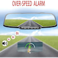 Miniatyrbild 4 av 4: Universal Bil Head Up Display Hud, GPS Bil Head Up Display, Digital Hastighetsmätare Mph, Överhastighetslarm