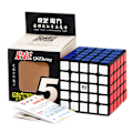 Miniatyrbild 5 av 6: Professionell Speedcube Svart Och Stickerle 7X7X7 6X6X6 Magisk Kub Mofangjiaoshi 4X4 5X5 Speed Puzzle Leksak 5x5 Black
