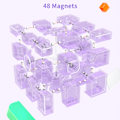 Miniatyrbild 5 av 6: Mirror M Uv Cube 3X3 Magnetisk Magisk Speed Cube Professionell Gjuten Belagd 3X3 Mirror Cube Fidget Leksaker Cubo Magico Pussel mirror M UV