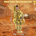 Miniatyrbild 3 av 3: Skibidi Toalett Uppgraderad Professor Toalett Man Titan Vetenskapsman Toalett Figur Byggset för Barnfans Födelsedag, Julgåvor 395Pcs with box