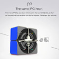 Miniatyrbild 5 av 6: 249 V2 Magic Speed Cube 2X2 249 Professionell Mini Pocket Cube V2 Kub Stickerless Puzzle Cube 249 V2