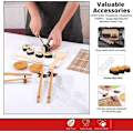 Miniatyrbild 4 av 5: Sushiset (10 delar, plus 2 bambutallrikar)