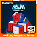 Miniatyrbild 2 av 6: [Magnetisk Serie] Kub Set Med 3X3 2X2 4X4 5X5 Pyraminx - Magnetiska Vridpussel Leksaker Kub Klassrum Meilong Pyraminx M
