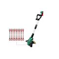 Miniatyrbild 3 av 4: Förpackning med 100 ersättningsblad för kompatibel med Florabest Trimmer Lidl Frta 20 A1, Fat 18B2, Fat 18B3