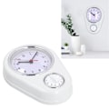 Miniatyrbild 3 av 4: Salutuya 9-tums Timer Väggklocka Salutuya Kökstimer Väggklocka 9-tums Kökstimer, Vit White