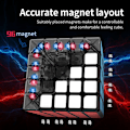 Miniatyrbild 4 av 6: [Ecube] Aochuang Wr M Magnetisk 5X5X5 Speed Magic Cube 5X5 Cubo Magico Aochuang Wrm Puzzle Cube 5X5X5 Magnet Cube Black