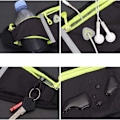 Miniatyrbild 2 av 4: Sport Fanny Pack Löparbälte Lätt Justerbar Vattentät Elastisk Midjeväska För Män Och Kvinnor - Sjöblå Blue Lake