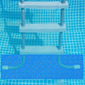 Miniatyrbild 3 av 4: Pool Stuff - Vågmönster 90*40Cm - Mjuk och hållbar PVC Poolsteg Skyddsmatta Wave Pattern 90*40cm