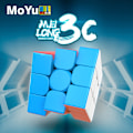 Miniatyrbild 2 av 6: 3C 3X3 Magic Speed Cube 3 Professionell 2X2 Barnpussel Thecubicle 3 C Kolfiber 2X2  Macaron