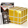 Miniatyrbild 1 av 6: 3X3X3 Speed Cube Rubix Borstad Spegel Professionell Cubo Magico Magic Cube Ungersk B