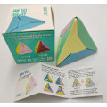 Miniatyrbild 1 av 6: Triangel Pyraminx Lönnlöv Hörn Twist Pyraminx Boomerang Pärla Pyraminx Födelsedagspresentidé Förskolebarn Lärande windmill pyraminx