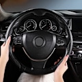 Miniatyrbild 6 av 6: Rattskinnsöverdrag i kolfiber för Ford Focus 2 3 4 5 Mondeo MK2 MK3 MK4 MK7 Fiesta Fusion Kuga F150 C Max Pink